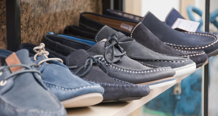 Menaas Shoes on Shelf in Store